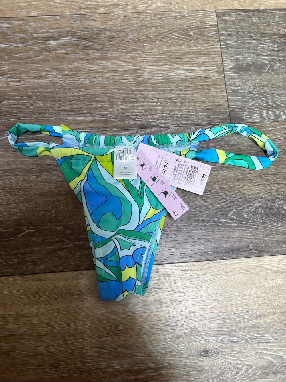 Wild Fable Women’s Low Rise High Leg Bikini Bottoms XS New with Tags
